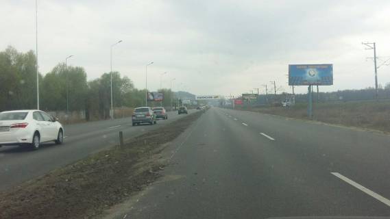 Billboard A in Kiev roads, 3х6  N-01 Novoobuhovskaa trassa 22 km 400 m Photo 1