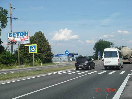 Billboard B in Kiev roads, 3х6  M-06 Zitomir-Kiev 44 km 980 m Photo 1