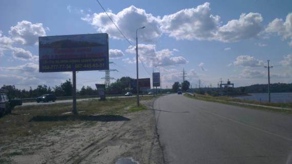 Billboard B in Oseshchina, 3x6  trasa Kiiv-Desna, Kiiv-Lebedivka, rozvilka za GES napramok Visgorod,Kiiv Photo 1