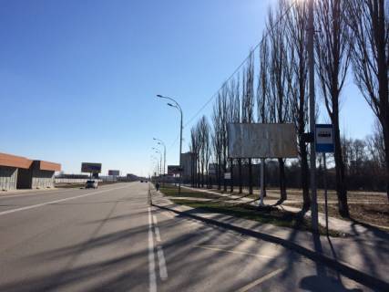 Billboard A in Vishgorod, 3x6  Naberezna, zupinka k-r Mir, napramok do Kieva Photo 1