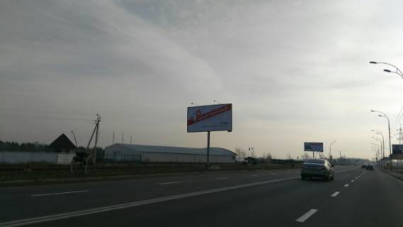 Billboard B in Vishgorod, 3x6  Naberezna, na storoni zaliznicnoi dorogi, 250 m vid zupinki Cajka z Kieva Photo 1