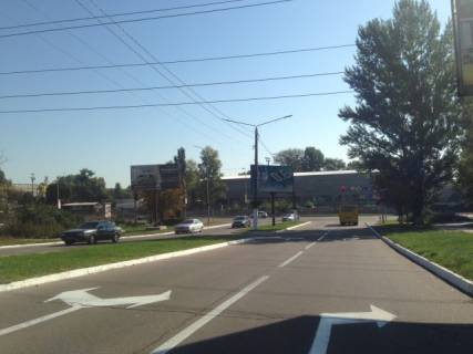 Billboard B in Vishgorod, 3x6  Prospekt Sevcenka, 50m pisla povorotu st.. Naberezna napramok z centru Photo 1