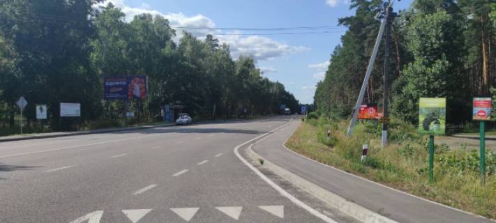 Billboard B in Lyutizh, 3x6  s.Lutez v'izd z boku Dimera, trasa Kiiv-Ivankiv -Ovruc, AZS , zupinka zagal'nogo transportu napramok Dimer, Demidiv,Gavrilivka Photo 1