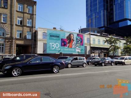 Facade Banners A in Kyiv Tolstogo L'va st. 55 (levoe krylo, plosad' reklamy 96 kv.m) Photo 1