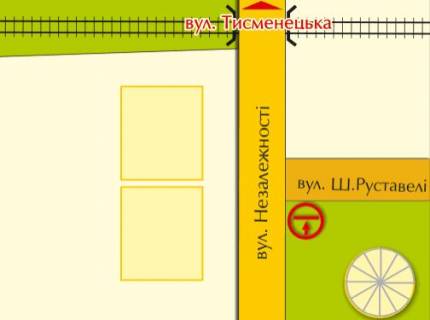 Billboard  in Ivano-Frankivsk, 3х6  Незалежності scheme