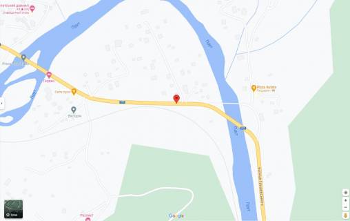 Billboard A in Mykulychyn, 3х6  Trasa N-09 Mukacevo-L'viv scheme