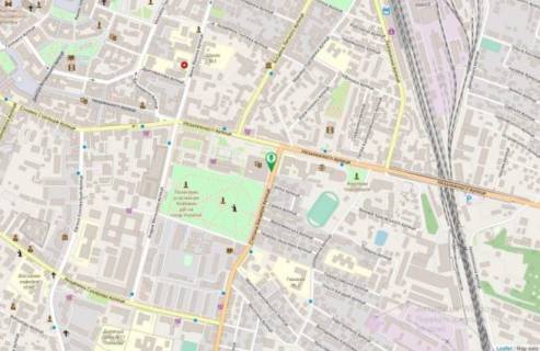 Citylight  in Ivano-Frankivsk, 1.8х1.2  Бандери scheme