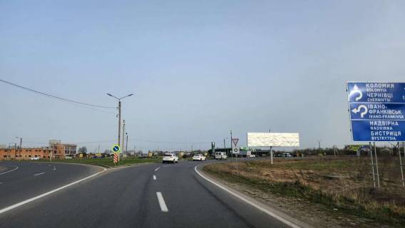 Billboard A in Berezivka (Ivano-Fr region), 3х12  Tarasa Sevcenka Photo 1