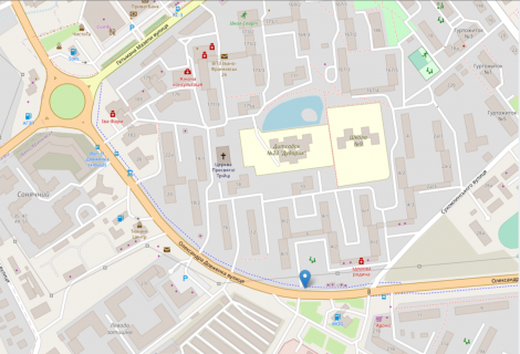 Billboard  in Ivano-Frankivsk, 3х6  Довженка scheme