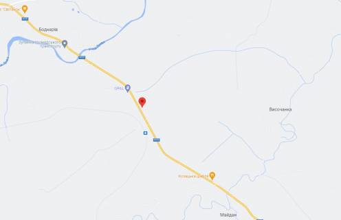 Billboard  in Ivano-Frankivsk, 3х6  траса Н 10 Івано-Франківській - Калуш scheme