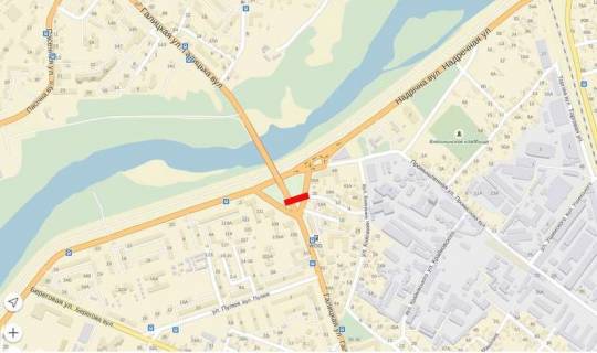 Billboard  in Ivano-Frankivsk, 3х6  Галицька scheme