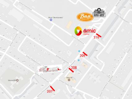 Billboard A in Ivano-Frankivsk, 3х6  Vovcinec'ka scheme