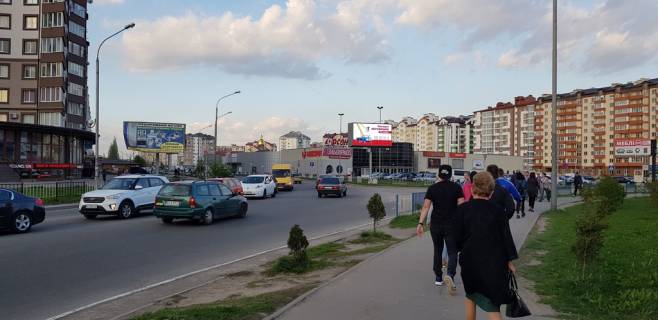 Billboard A in Ivano-Frankivsk, 3х6  Naberezna ( Ivano - Frankivs'k ) Slobids'ka 2 Photo 1