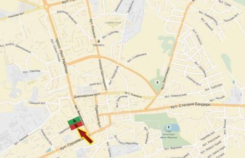 Billboard B in Kalush, 3х6  Vinnicenka scheme