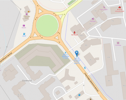 Billboard  in Ivano-Frankivsk, 3х6  Довженка scheme