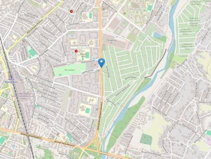 Billboard  in Ivano-Frankivsk, 3х6  Івана Павла ІІ ( Будівельників ) scheme