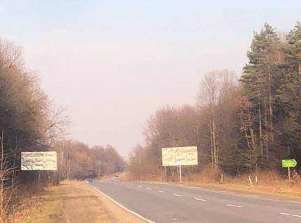 Billboard A in Ivano-Frankivsk highways, 3х6  trasa Strij-Ivano-Frankivs'k, m. Vistova (Ivano-Frankivs'ka oblast') trasa N 10 Ivano-Frankivs'kij - Kalus, miz selami Vistova-Bodnariv., st. A Photo 1