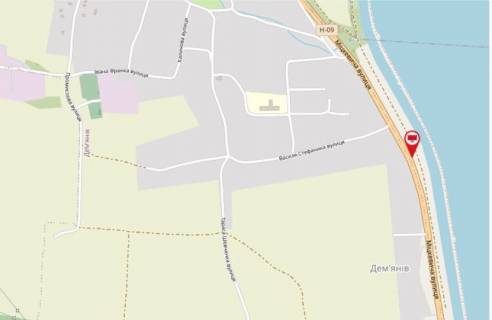 Billboard A in Burshtin, 3х6  st.Mickevica, N09 scheme