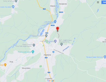 Billboard  in Ivano-Frankivsk, 3х6  вулиця Рамішвілі, Івано-Франківська область scheme