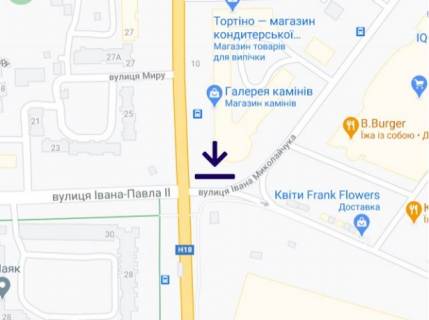 Billboard B in Ivano-Frankivsk, 3х6  Mikolajcuka scheme