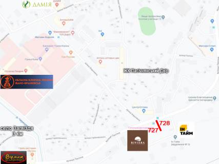 Billboard A in Ivano-Frankivsk, 3х6  Pasicna scheme