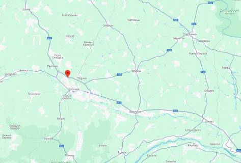 Billboard A in Colomia, 3х6  miz s. P"adiki ta s. Rakivcik, ob'izdna doroga Strij - Nizankovici (158 km) / napram na Cernivci, st. A scheme