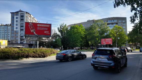 Billboard A in Ivano-Frankivsk, 3х6  Petluri, Cornovola, Dovzenka Photo 1
