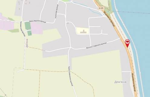 Billboard  in Ivano-Frankivsk, 3х6  вул.Міцкевича, Н09 scheme