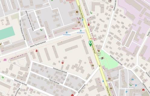 Citylight  in Ivano-Frankivsk, 1.8х1.2  Галицька scheme