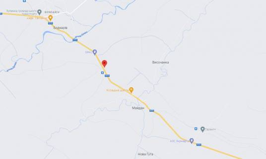 Billboard  in Ivano-Frankivsk, 3х6  траса Н 10 Івано-Франківській - Калуш scheme