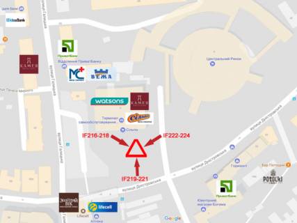 Prismatron, Prism A in Ivano-Frankivsk, 3х6  Galic'ka, Dnistrovs'ka - 137827 scheme