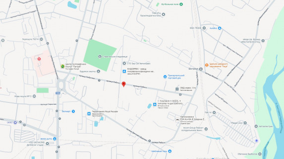 Billboard B in Ivano-Frankivsk, 3х6  Площина scheme