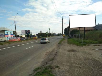 Billboard A in Colomia, 3х6  m. Kolomia, st. Karpats'ka (bila bud. No157) / navproti AZS OKKO, napram v centr, st. A Photo 1