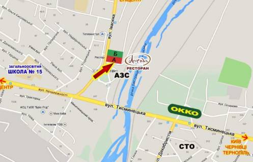 Billboard  in Ivano-Frankivsk, 3х6  Івасюка scheme