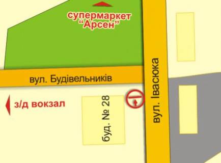 Billboard B in Ivano-Frankivsk, 3х6  Ivasuka scheme