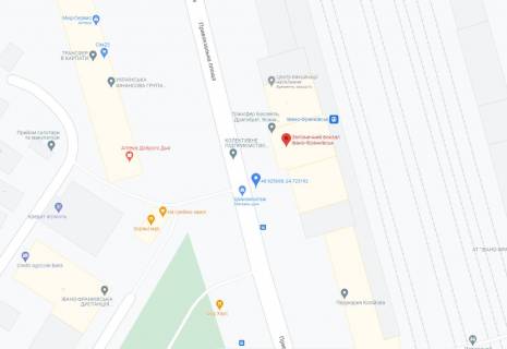 Billboard  in Ivano-Frankivsk, 3х6  Привокзальна scheme