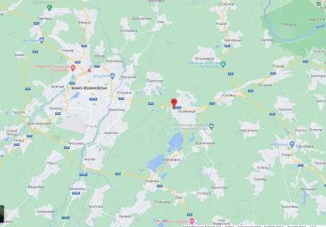 Billboard A in Tysmenitsa, 3х6  Galic'ka scheme