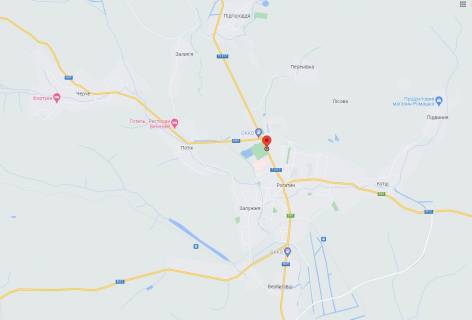 Billboard A in Rohatyn, 3х6  Galic'ka 102 104 scheme