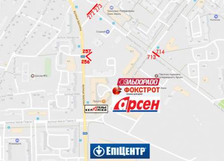 Billboard  in Ivano-Frankivsk, 3х6  Івасюка scheme