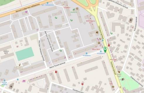 Citylight A in Ivano-Frankivsk, 1.8х1.2  Galic'ka scheme
