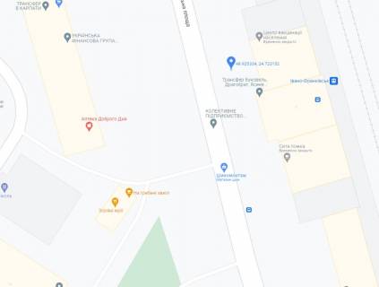 Billboard  in Ivano-Frankivsk, 3х6  Привокзальна scheme