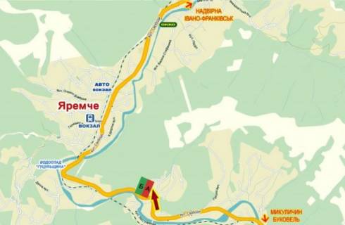 Billboard  in Ivano-Frankivsk, 3х6  вулиця Свободи scheme