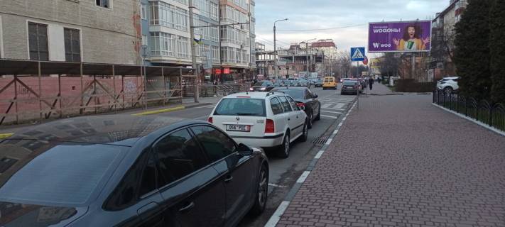 Billboard A in Berezivka (Ivano-Fr region), 3х6  s. Berezivka , naproti AZS " AMIC " ( No1 ) st A scheme
