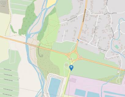 Billboard B in Cherniiv, 3х6  Nadvirnans'ka, avtodoroga T0906, trasa ( avtoslah N-10 ), Cerniiv, poruc UPG (zi storoni Berezivki) do Bukovelu st B scheme