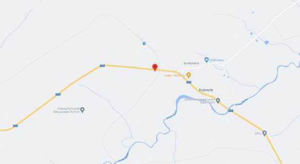 Billboard  in Ivano-Frankivsk, 3х6  траса Н 10 Івано-Франківській - Калуш scheme