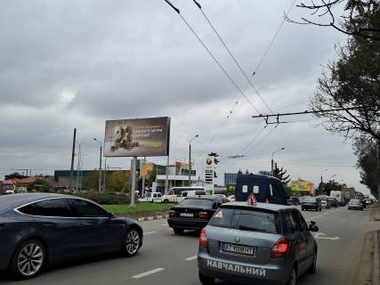 Billboard B in Ivano-Frankivsk, 3х6  Konoval'ca, Banderi, Evropejs'ka plosa Photo 1