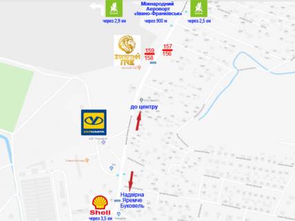 Billboard  in Ivano-Frankivsk, 3х6  Коновальця scheme