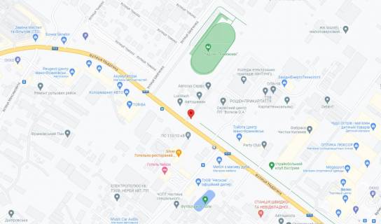 Billboard B in Ivano-Frankivsk, 3х6  Nadricna scheme