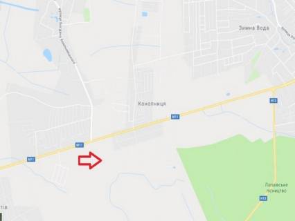 Billboard A in Konopnytsia, 3x6  Konopnica do L'vova scheme