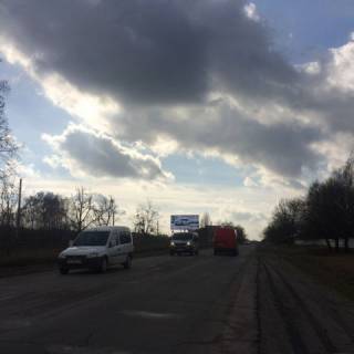 Billboard B in Lutsk, 3х12  Volodimirs'ka_bila AZS WOG Photo 1